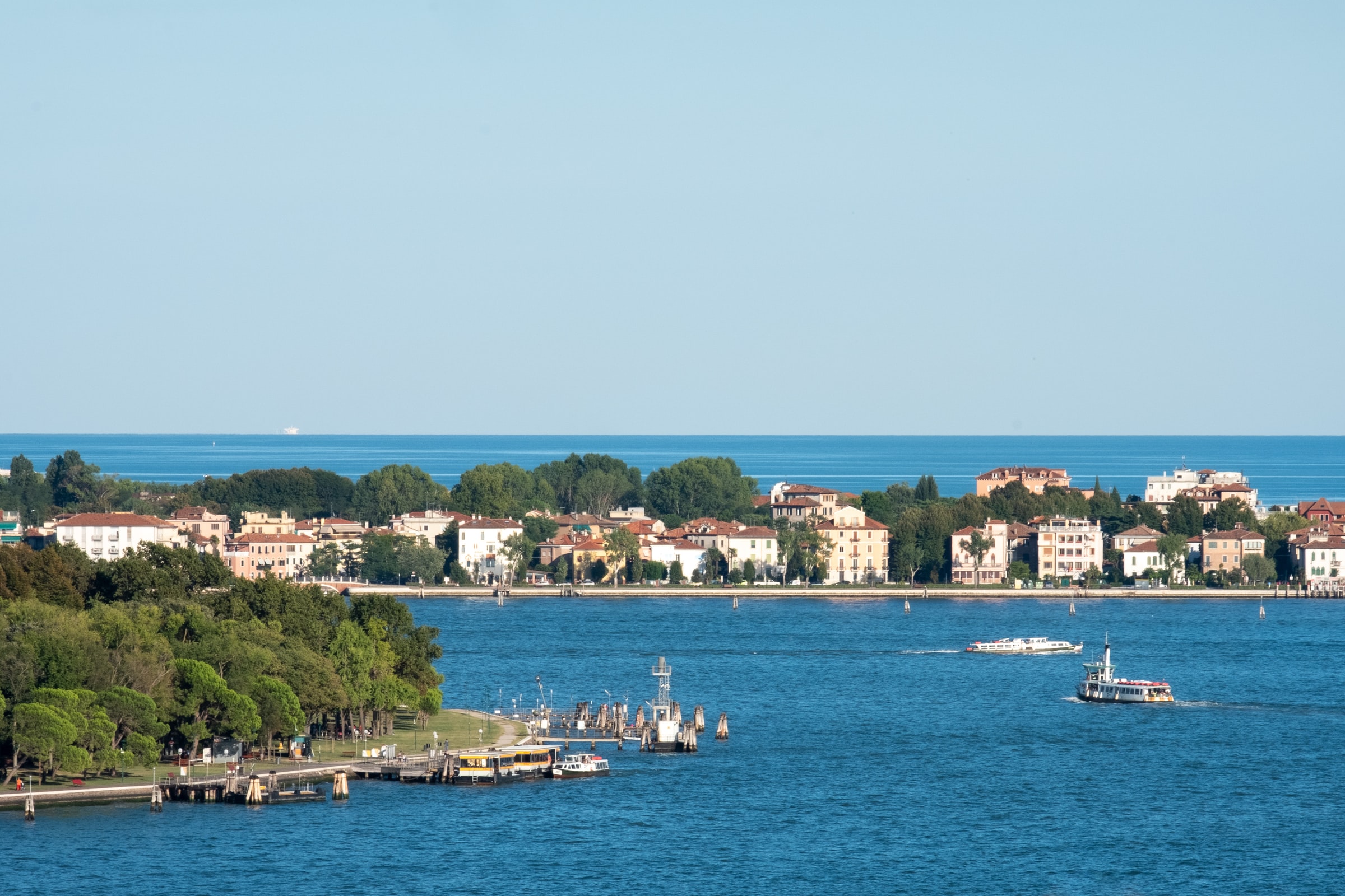 Lido Island in Venice