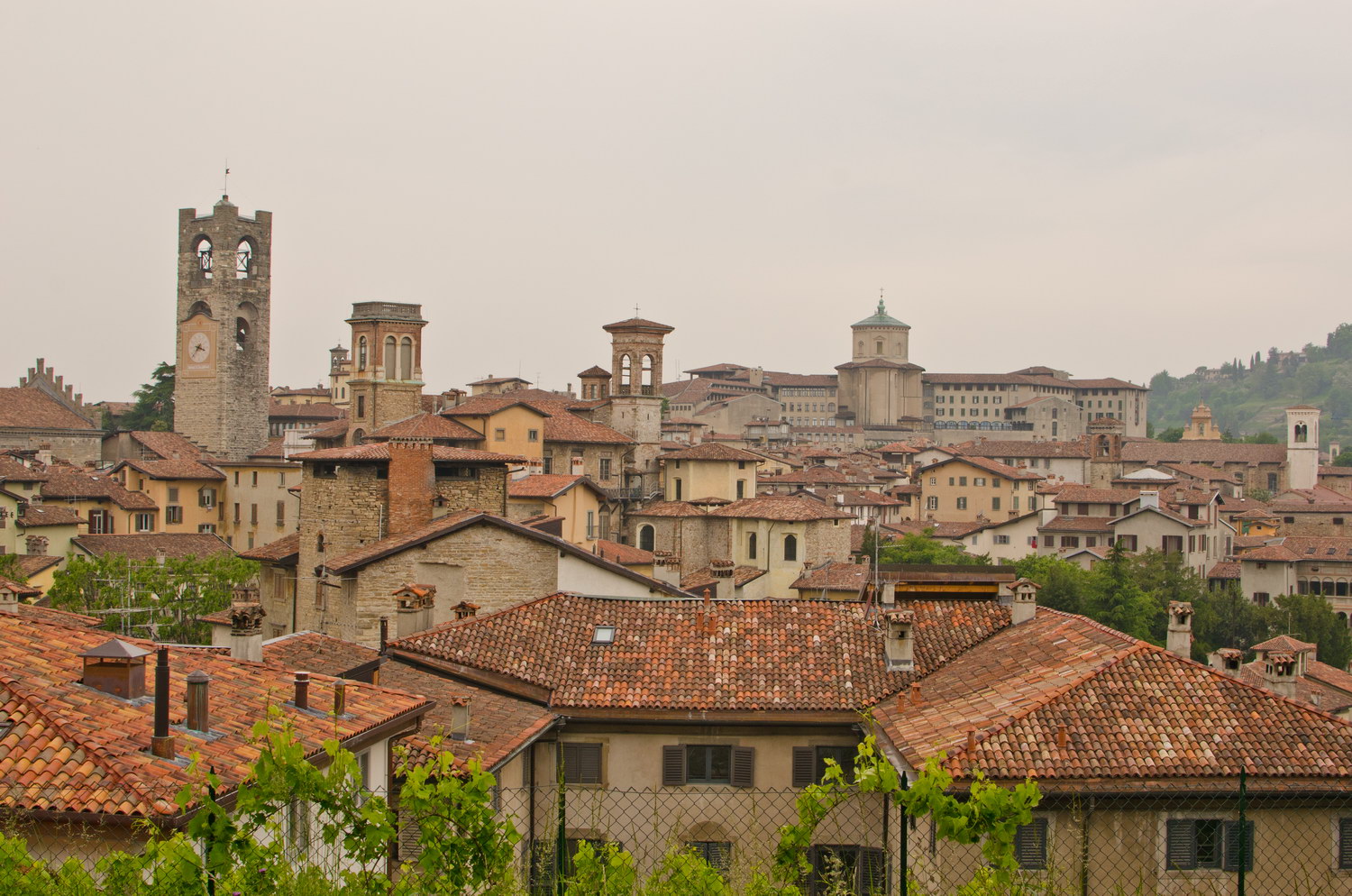 Transfers in the city of Bergamo